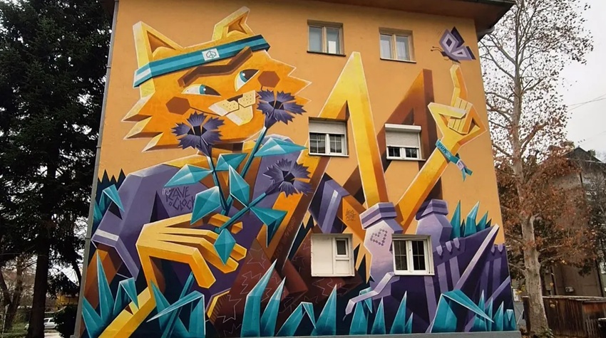 ČAČAK – THE CITY OF MURALS